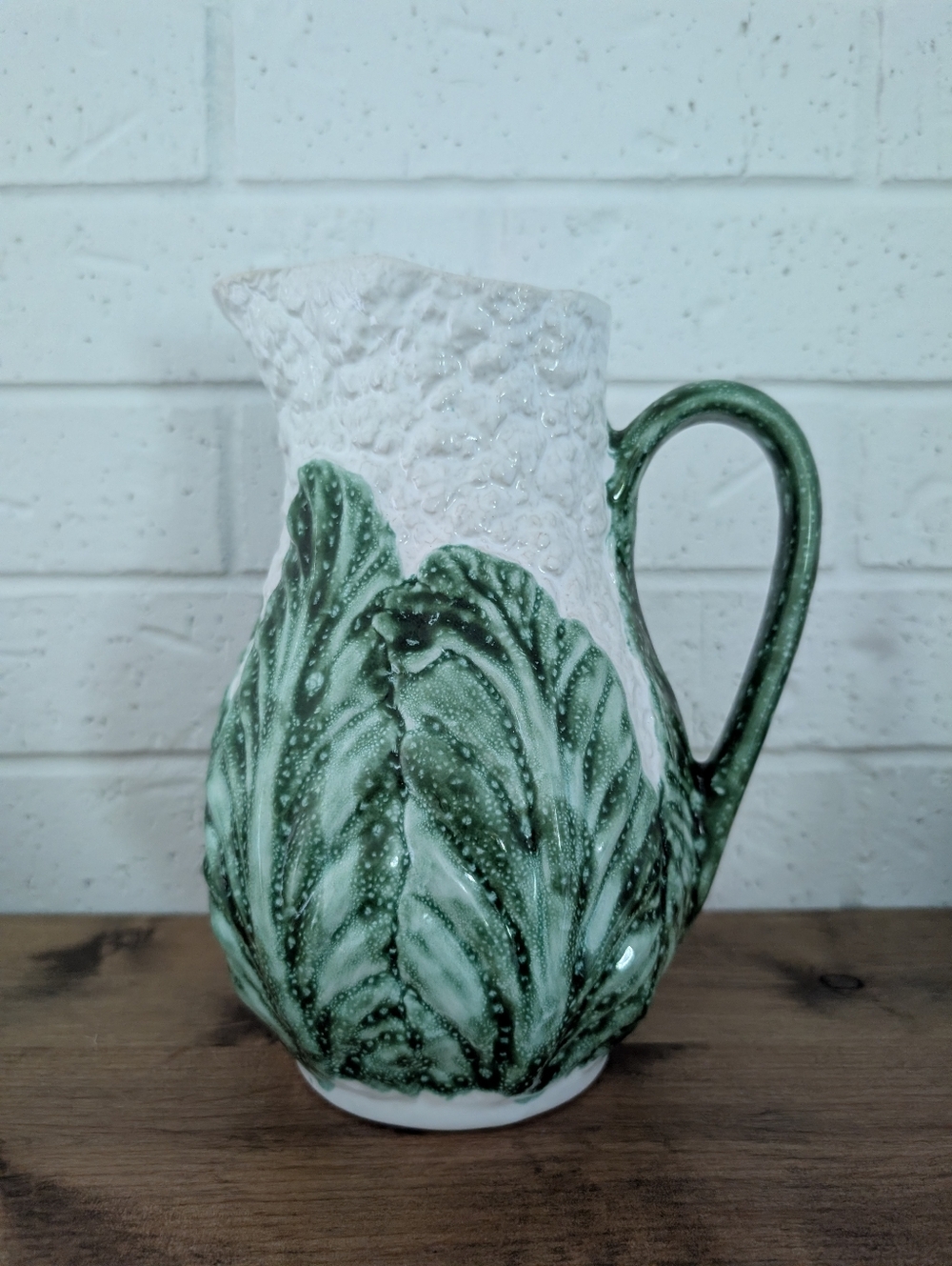 Jay Willfred Ceramic Cabbage Pitcher - Vintage - Picture 3 of 9